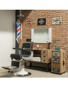 Tocador para Barbería 6 cajones