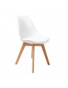 Silla Frankfurt con Patas de Madera