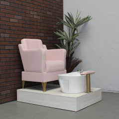 Sillón para Pedicure Spa Confort DORADA