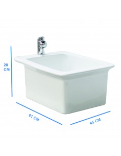 Tarja de Cerámica Rectangular para Pedispa