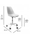 Silla Frankfurt con Pistón Neumático