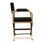 Silla Estilo Director Baja COLECCIÓN DORADA